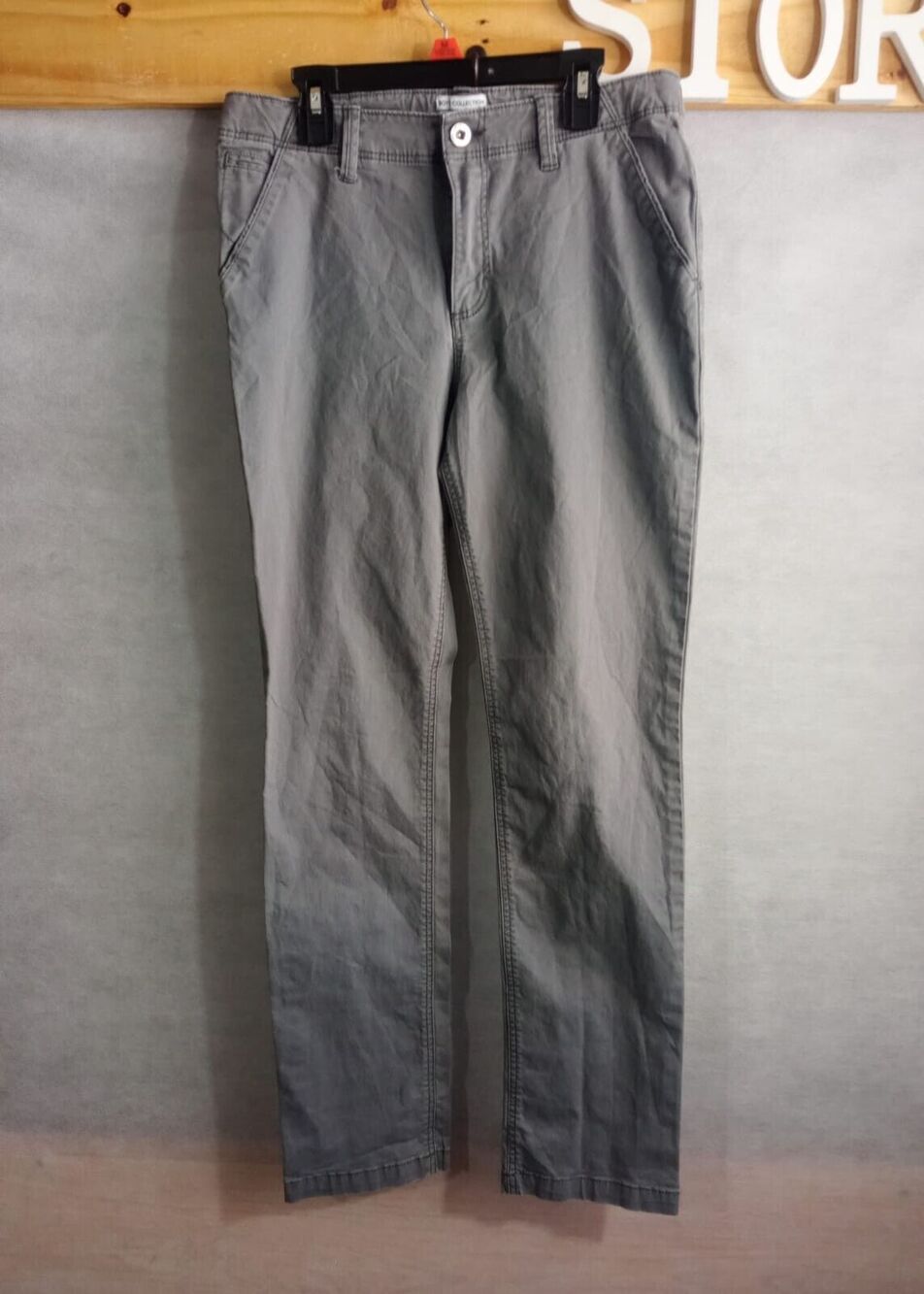 H&M BOYS COLLECTION Vintage Size 13-14Y+ Gray Skinny Stretch Pants